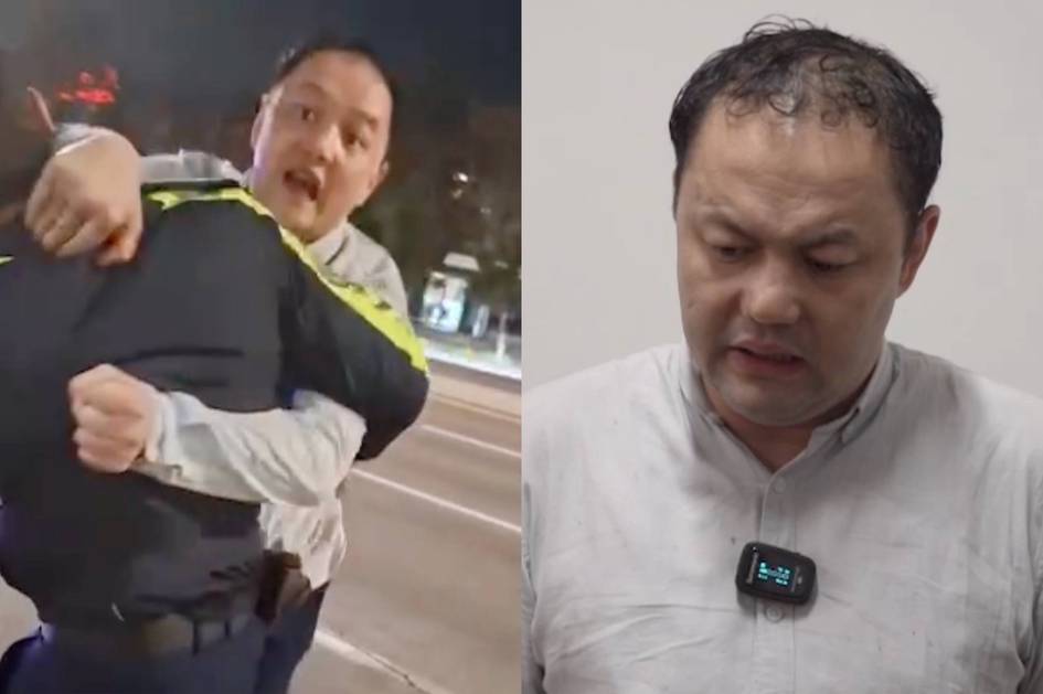 Суд Тошкентда ППХ инспекторига мушт туширган ҳайдовчини ҳибсда қолдирди